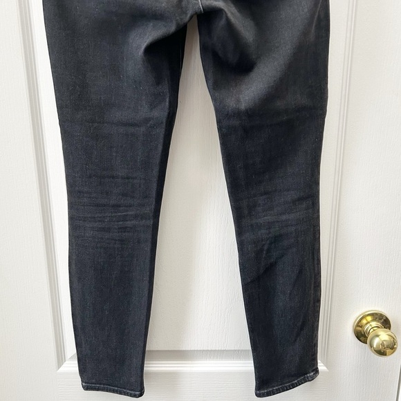 GAP High Rise True Skinny Sailor Ankle Jeans Secret Smoothing Pockets Black 2/26 - Picture 8 of 14